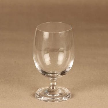 Iittala Seitsemän aurinkoa punaviinilasi, kirkas, suunnittelija Tapio Wirkkala,