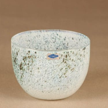 Nuutajärvi Tunturissa kulho, Rospuutto, suunnittelija Oiva Toikka, Rospuutto, signeerattu