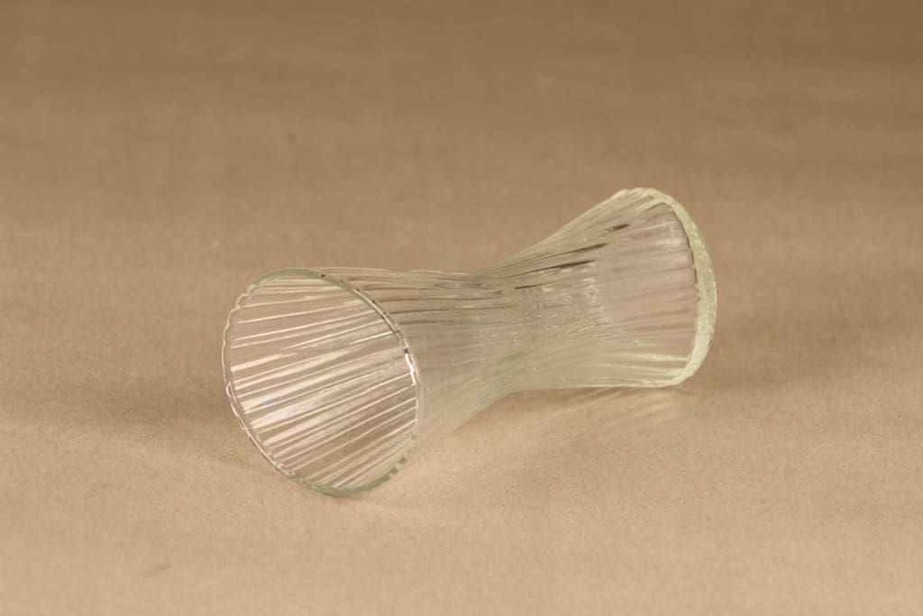 Nuutajärvi Vilja maljakko, kirkas, suunnittelija Oiva Toikka, kuva 2