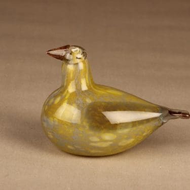 Nuutajärvi lintu , Taviokuurnatar, suunnittelija Oiva Toikka, Taviokuurnatar|signeerattu