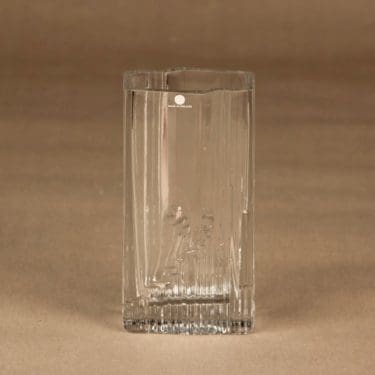 Iittala Sointu maljakko, signeerattu, suunnittelija Tapio Wirkkala, signeerattu