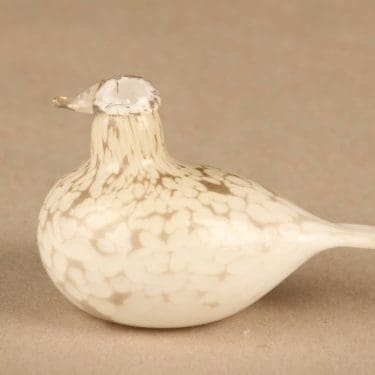 Nuutajärvi lintu , Kiiruna, suunnittelija Oiva Toikka, Kiiruna, signeerattu