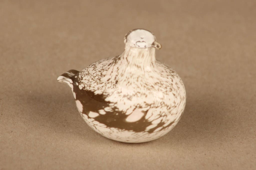 Nuutajärvi lintu , Kiiruna, suunnittelija Oiva Toikka, Kiiruna, signeerattu kuva 2