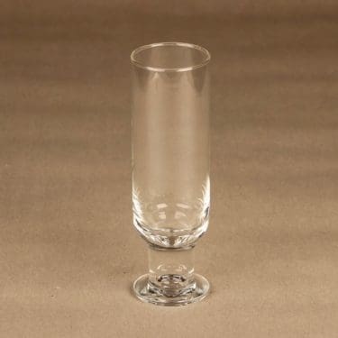 Nuutajärvi Helmi  kuohuviinilasi, kirkas, suunnittelija Heikki Orvola,