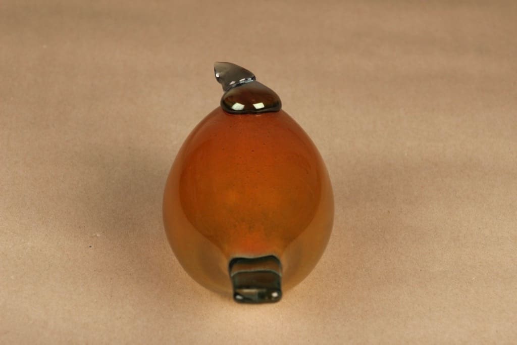 Nuutajärvi lintu , Kelokuukkeli, suunnittelija Oiva Toikka, Kelokuukkeli, signeerattu kuva 3