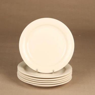 Arabia Arctica lautanen, 20.5 cm, 6 kpl, suunnittelija Inkeri Leivo, 20.5 cm