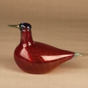 Nuutajärvi vuosilintu, Kytökuovi SSKK 2004, suunnittelija Oiva Toikka, Kytökuovi SSKK 2004, signeerattu, tilaustyö