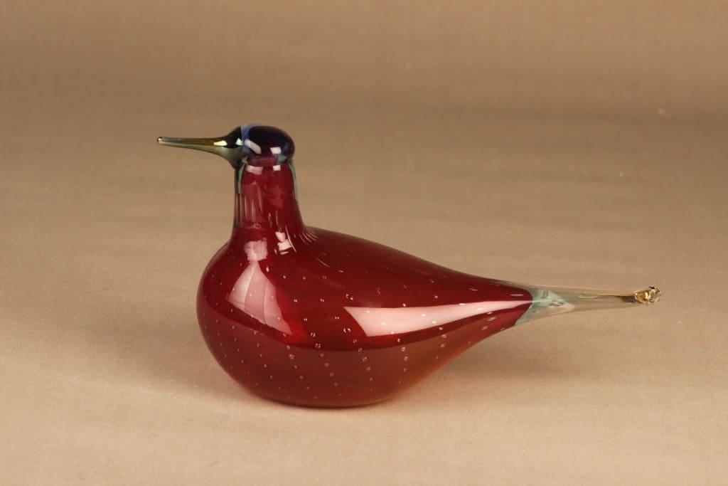 Nuutajärvi vuosilintu, Kytökuovi SSKK 2004, suunnittelija Oiva Toikka, Kytökuovi SSKK 2004, signeerattu, tilaustyö