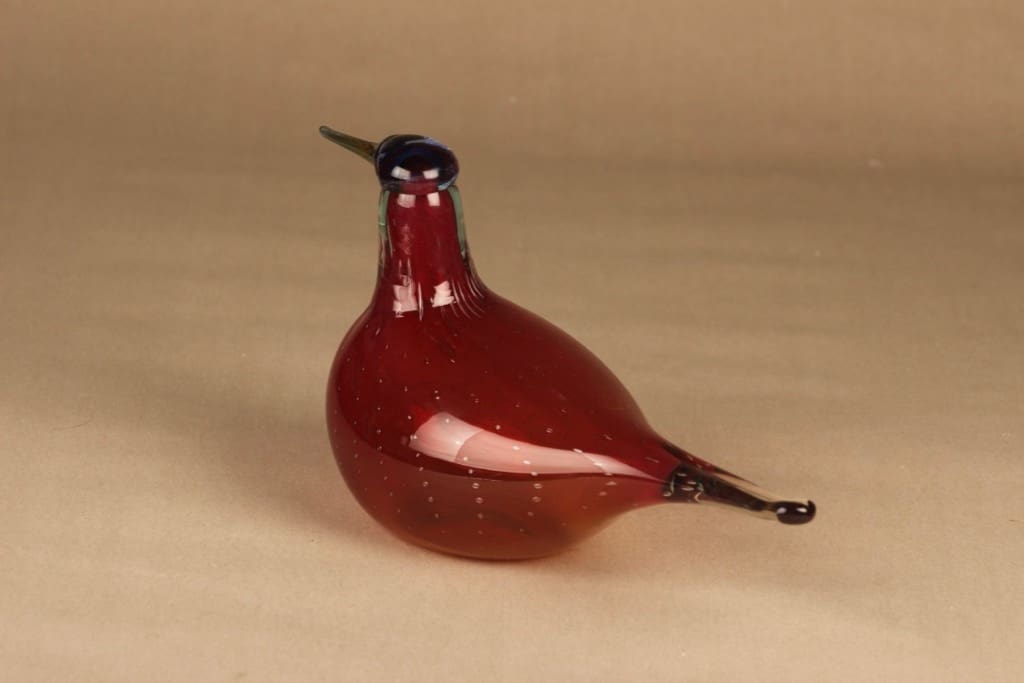 Nuutajärvi vuosilintu, Kytökuovi SSKK 2004, suunnittelija Oiva Toikka, Kytökuovi SSKK 2004, signeerattu, tilaustyö kuva 3