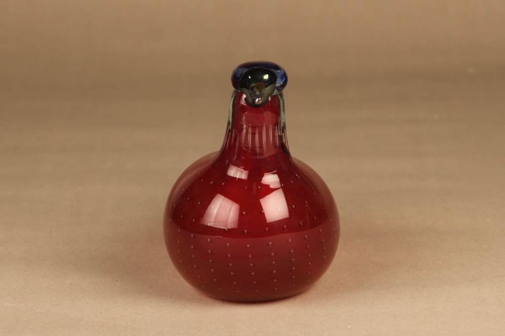 Nuutajärvi vuosilintu, Kytökuovi SSKK 2004, suunnittelija Oiva Toikka, Kytökuovi SSKK 2004, signeerattu, tilaustyö kuva 4