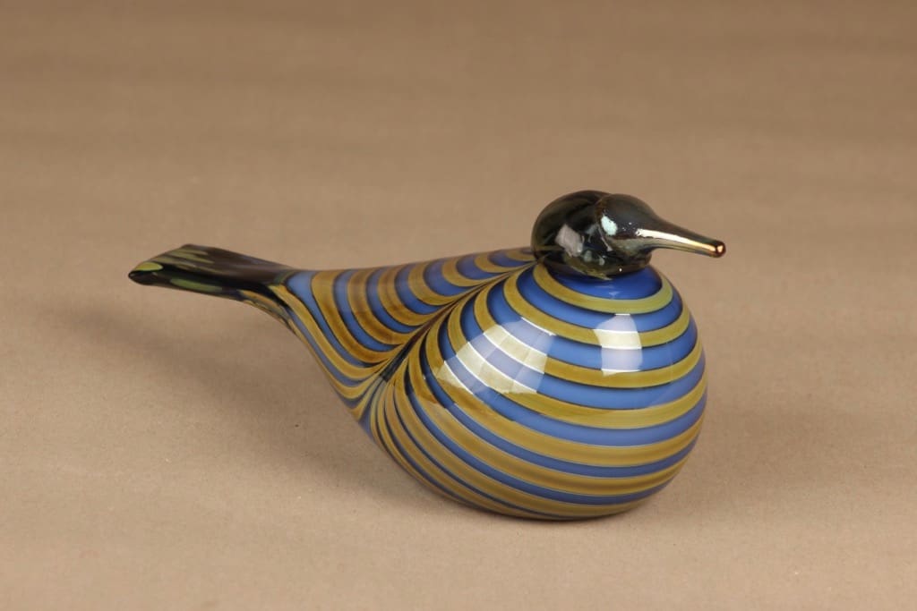 Nuutajärvi vuosilintu, Kirjatiira SSKK 2011, suunnittelija Oiva Toikka, Kirjatiira SSKK 2011, signeerattu, numeroitu, tilaustyö kuva 2