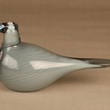 Nuutajärvi vuosilintu, Kirsku SSKK 2008, suunnittelija Oiva Toikka, Kirsku SSKK 2008, signeerattu, tilaustyö