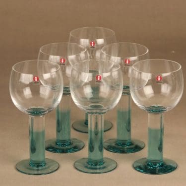 Nuutajärvi Mondo valkoviinilasi 28 cl suunnittelija Kerttu Nurminen