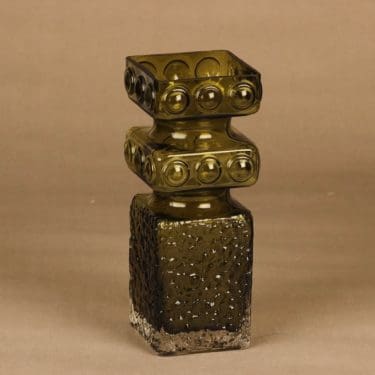 Riihimäen Lasi Kehrä maljakko suunnittelija Tamara Aladin