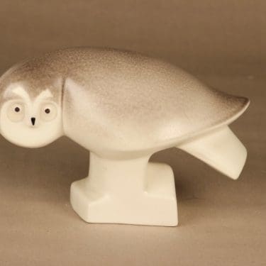 Arabia figuuri pöllö suunnittelija Lillemor Mannerheim