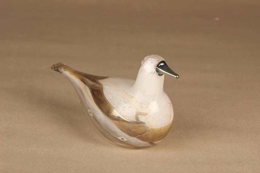 Nuutajärvi vuosilintu, Pälvialli 2006, suunnittelija Oiva Toikka, Pälvialli 2006, signeerattu kuva 2