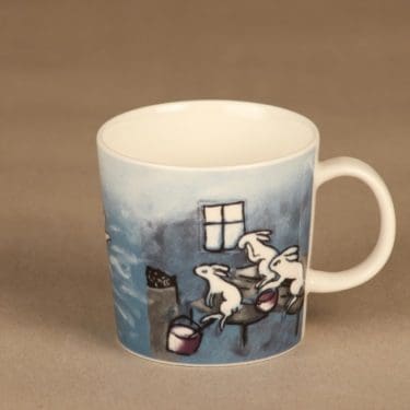 Arabia Pupumuki Rakas sauna, 3 dl, suunnittelija Heljä Liukko-Sundström, 3 dl