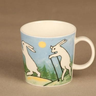 Arabia Pupumuki Sauvakävelijät, 3 dl, suunnittelija Heljä Liukko-Sundström, 3 dl