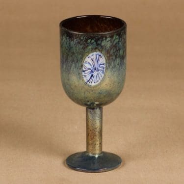 Nuutajärvi Pro Arte pikari, signeerattu, suunnittelija Oiva Toikka, signeerattu