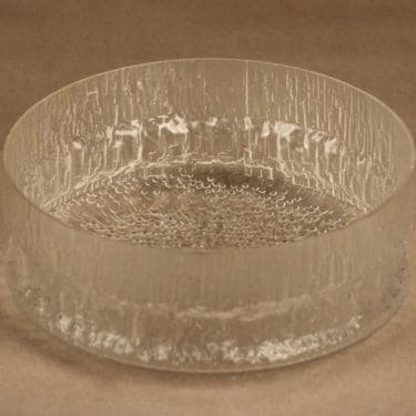 Iittala Paadar kulho, kirkas, suunnittelija Tapio Wirkkala,