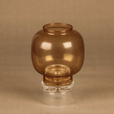 Nuutajärvi Tuikku kynttilälyhty, kaksiosainen, suunnittelija Heikki Orvola, kaksiosainen