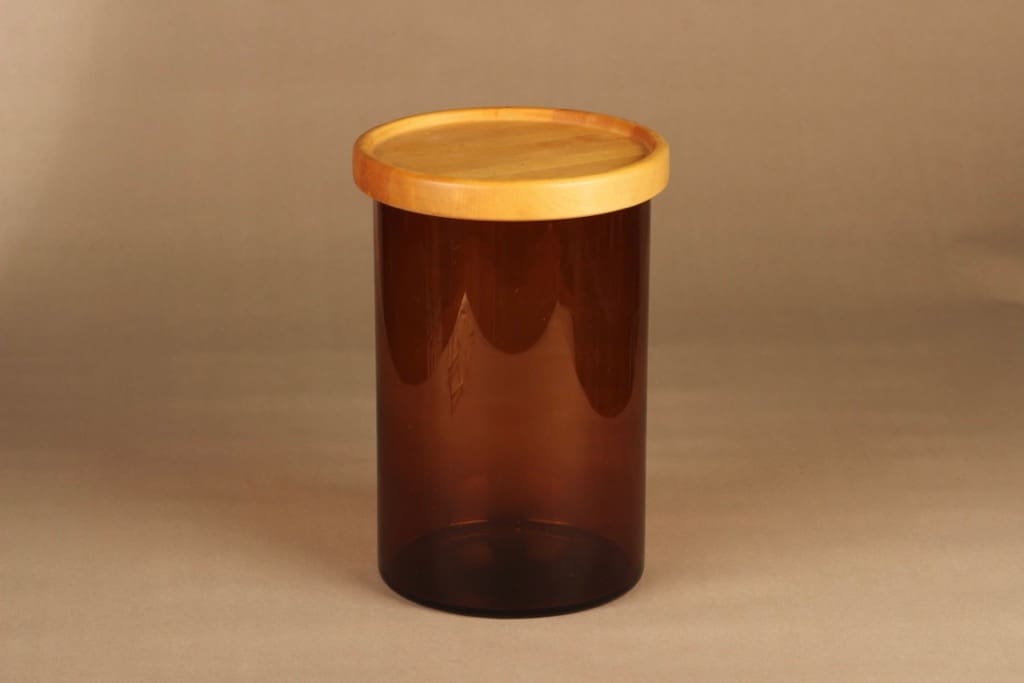 Nuutajärvi Purtilo purnukka, puukannella, suunnittelija Kaj Franck, puukannella