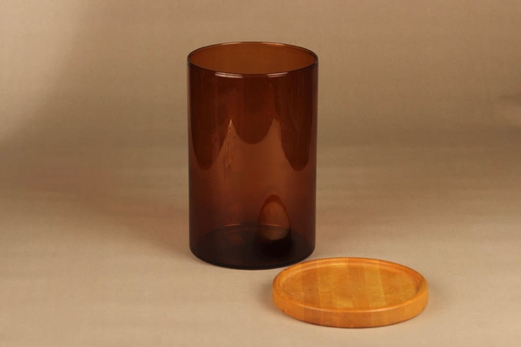 Nuutajärvi Purtilo purnukka, puukannella, suunnittelija Kaj Franck, puukannella kuva 2