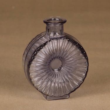 Riihimäen Lasi Aurinkopullo neodymi 1/4 suunnittelija Helena Tynell