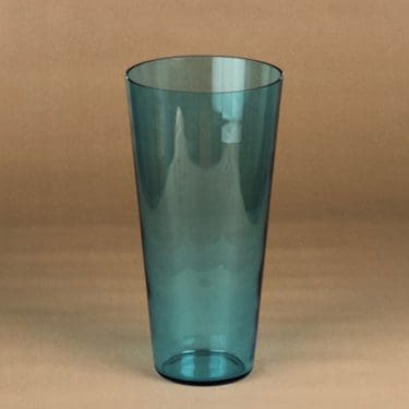 Nuutajärvi Kartio vase, turquoise designer Kaj Franck