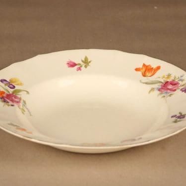 Arabia Kesäkukka lautanen, syvä, suunnittelija , syvä, kukka