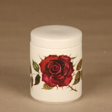 Arabia Ruusu purnukka , kannellinen, suunnittelija , kannellinen