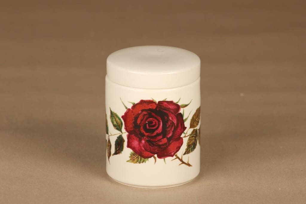 Arabia Ruusu purnukka , kannellinen, suunnittelija , kannellinen