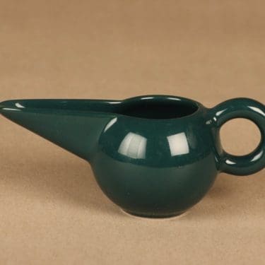 Arabia Storybirds creamer Omar, green designer Kati Tuominen-Niittylä