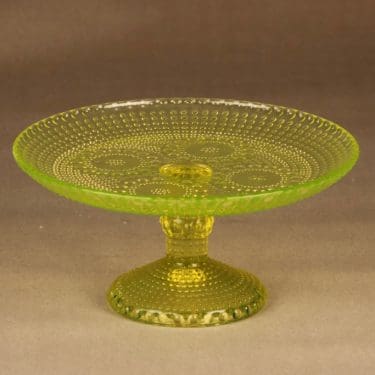 Riihimäen lasi Grapponia tarjoiluvati jalallinen suunnittelija Nanny Still