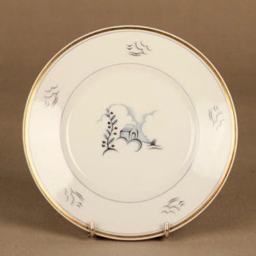 Arabia Mökki lautanen, 17.5 cm, suunnittelija Rainer Baer, 17.5 cm