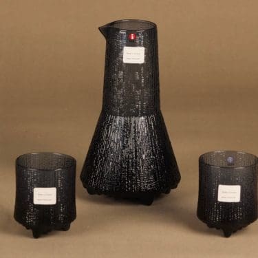 Iittala Ultima Thule Kaadin 1 l ja 2 lasia, 20 cl, 1+2 kpl, suunnittelija Tapio Wirkkala, 20 cl