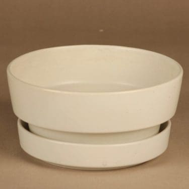 Arabia SL 3 kukkaruukku, valkoinen, suunnittelija Richard Lindh,