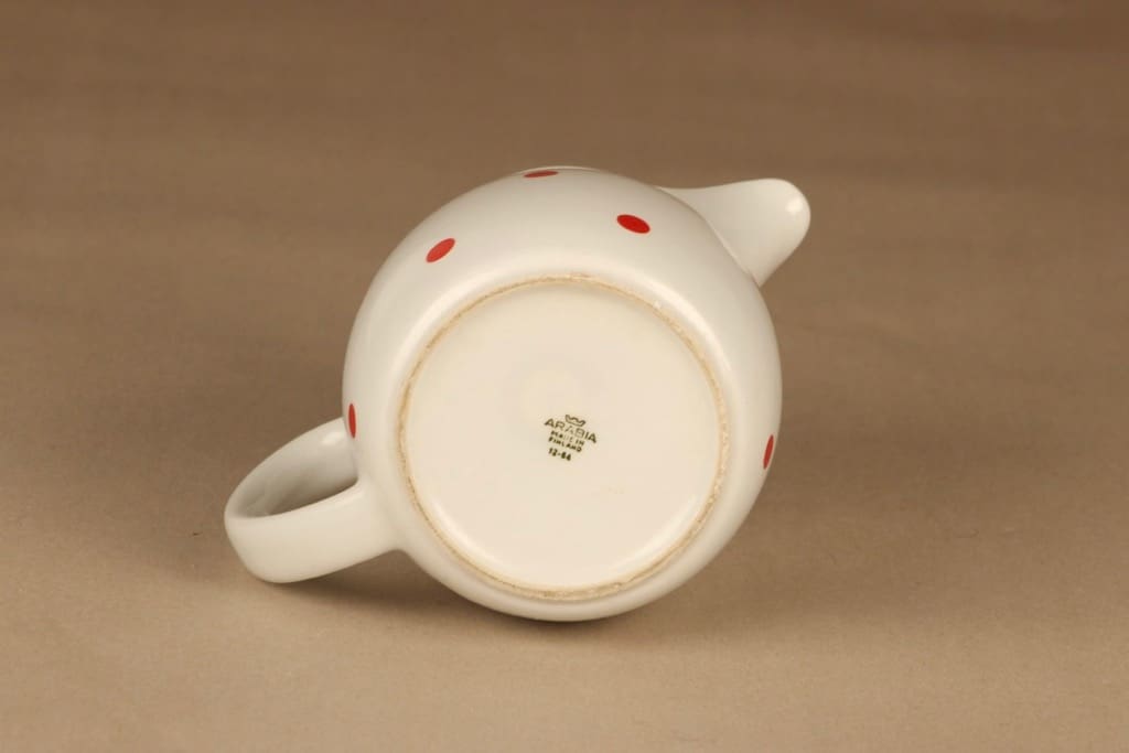 Arabia Ping Pong kaadin, 1 l, suunnittelija Raija Uosikkinen, 1 l, serikuva, retro kuva 3