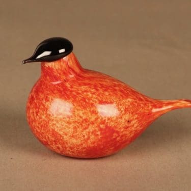 Nuutajärvi lintu , Stora Enso, suunnittelija Oiva Toikka, Stora Enso, signeerattu