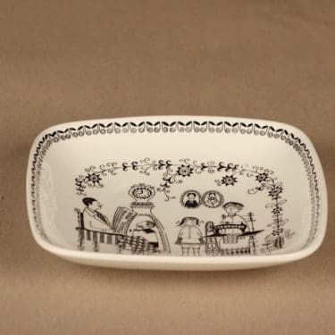 Arabia G Emilia style bowl, limited edition designer Raija Uosikkinen