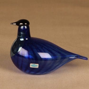 Nuutajärvi lintu , Kemira Oy, suunnittelija Oiva Toikka, Kemira Oy, signeerattu