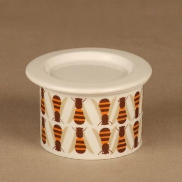 Arabia Pomona Hunaja jar with lid designer Raija Uosikkinen