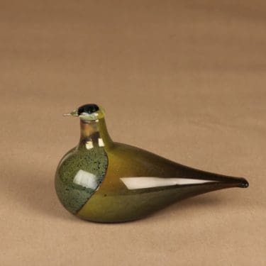 Nuutajärvi lintu , Sipi, suunnittelija Oiva Toikka, Sipi, signeerattu