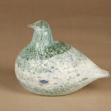 Nuutajärvi lintu , Onninen, suunnittelija Oiva Toikka, Onninen, signeerattu