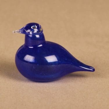 Nuutajärvi lintu , Hippiäinen, suunnittelija Oiva Toikka, Hippiäinen, signeerattu