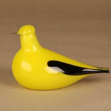 Nuutajärvi lintu , Kuhankeittäjä, suunnittelija Oiva Toikka, Kuhankeittäjä, signeerattu