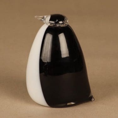 Nuutajärvi lintu , Pingviini, suunnittelija Oiva Toikka, Pingviini, signeerattu