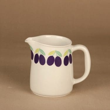 Arabia Pomona Luumu pitcher 1 l designer Raija Uosikkinen