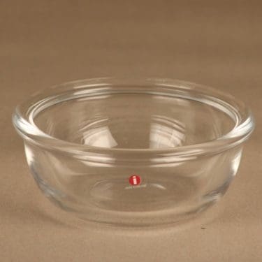 Iittala Luna bowl, clear designer Kaj Franck