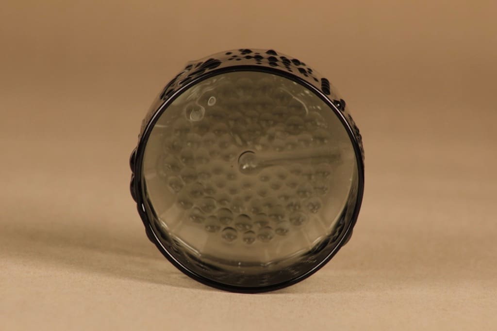 Nuutajärvi Flora kulho, harmaa, suunnittelija Oiva Toikka, kuva 2